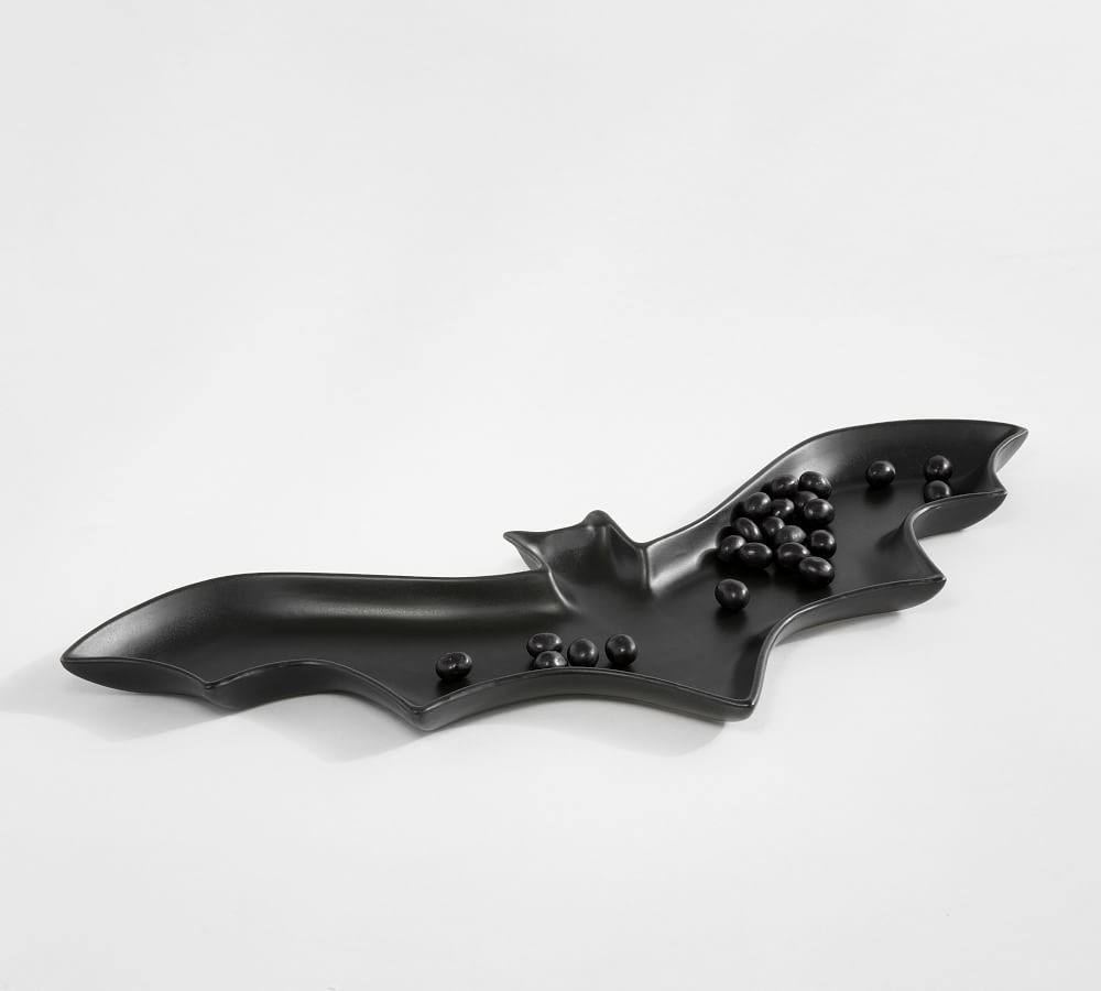 Bat Shaped Stoneware Serving Platter | Pottery Barn (US)