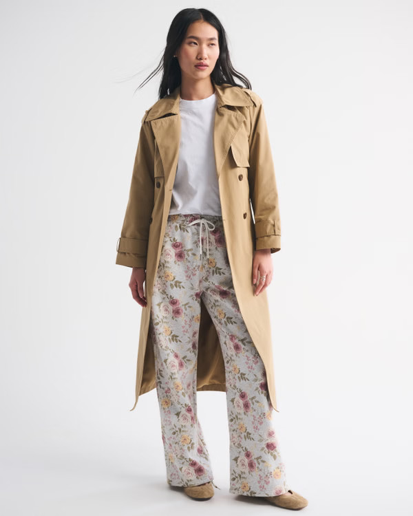 Women's High Rise Sunday Wide Leg Sweatpant | Women's | Abercrombie.com | Abercrombie & Fitch (US)