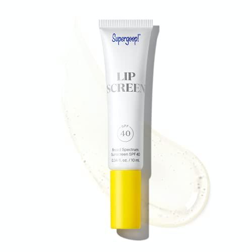 Supergoop! Lipscreen SPF 40, 0.34 fl oz - Reef-Friendly, Water-Resistant Clear Lip Gloss - Broad Spe | Amazon (US)
