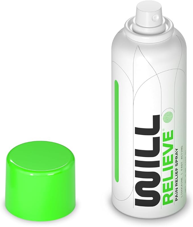 Fast Acting Pain & Itch Relief Spray by Serena Williams I Lidocaine Spray for Itch & Pain Relief ... | Amazon (US)