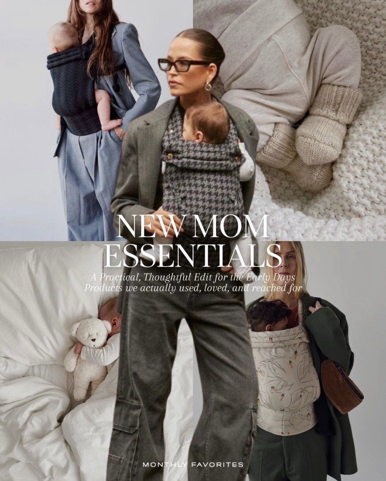 A Thoughtful Edit: New Mom Essentials (What You’ll Actually Use)

The first months with a new baby are beautiful, intense, and wildly unpredictable. This is the edit we’d buy again—practical essentials that make life easier, support recovery, and help you feel a little more steady day to day.

1) Diapers + wipes you can rely on (because you’ll go through a lot)
-Coterie diapers + wipes: soft, premium, and reliable for constant changes.

2) Comfort upgrades that change your whole day
-Cozy Earth blanket: for couch feeds, contact naps, and the 3am reset. If you buy one “luxury,” make it something that supports you too.
-Snuggle Me Organic lounger: a calm landing spot for baby (helpful during those hands-full moments).

3) The feeding support that keeps you steady
-Spectra S1 Plus breast pump (portable + rechargeable): strong, reliable, and built for real-life pumping.
-Momcozy pumping bra: hands-free support that makes sessions feel more manageable.
-Wipe warmer: not mandatory, but a cozy upgrade—especially for nighttime changes.

4) Babywearing essentials
-Bumpsuit carrier + waist support: supportive and practical for daily life.
-Artipoppe carrier: elevated, beautifully made, and a favorite for close, comfortable carries.

5) Developmental play that earns its keep
-Lovevery: thoughtful, age-based toys that reduce decision fatigue.
-KiwiCo: a great option for play kits as baby grows (and especially helpful if you have older siblings too).

What you can skip (or at least delay)

You don’t need a house full of gear on day one. Start with diapers/wipes + a few comfort anchors + one great carrier, then add as your routine becomes clear. 🤍

#LTKBaby #LTKmomlife #LTKKids