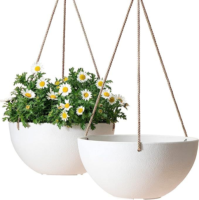LA Jolie Muse Hanging Planter - 10 Inch Hanging Planters for Indoor Plants, Hanging Pots for Plan... | Amazon (US)