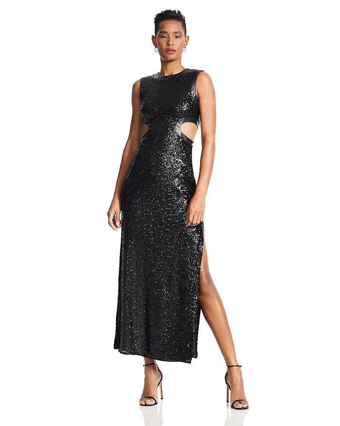 STAUD Dolce Sequined Cutout Dress - 150th Anniversary Exclusive &nbsp; Back to Results -  Women -... | Bloomingdale's (US)