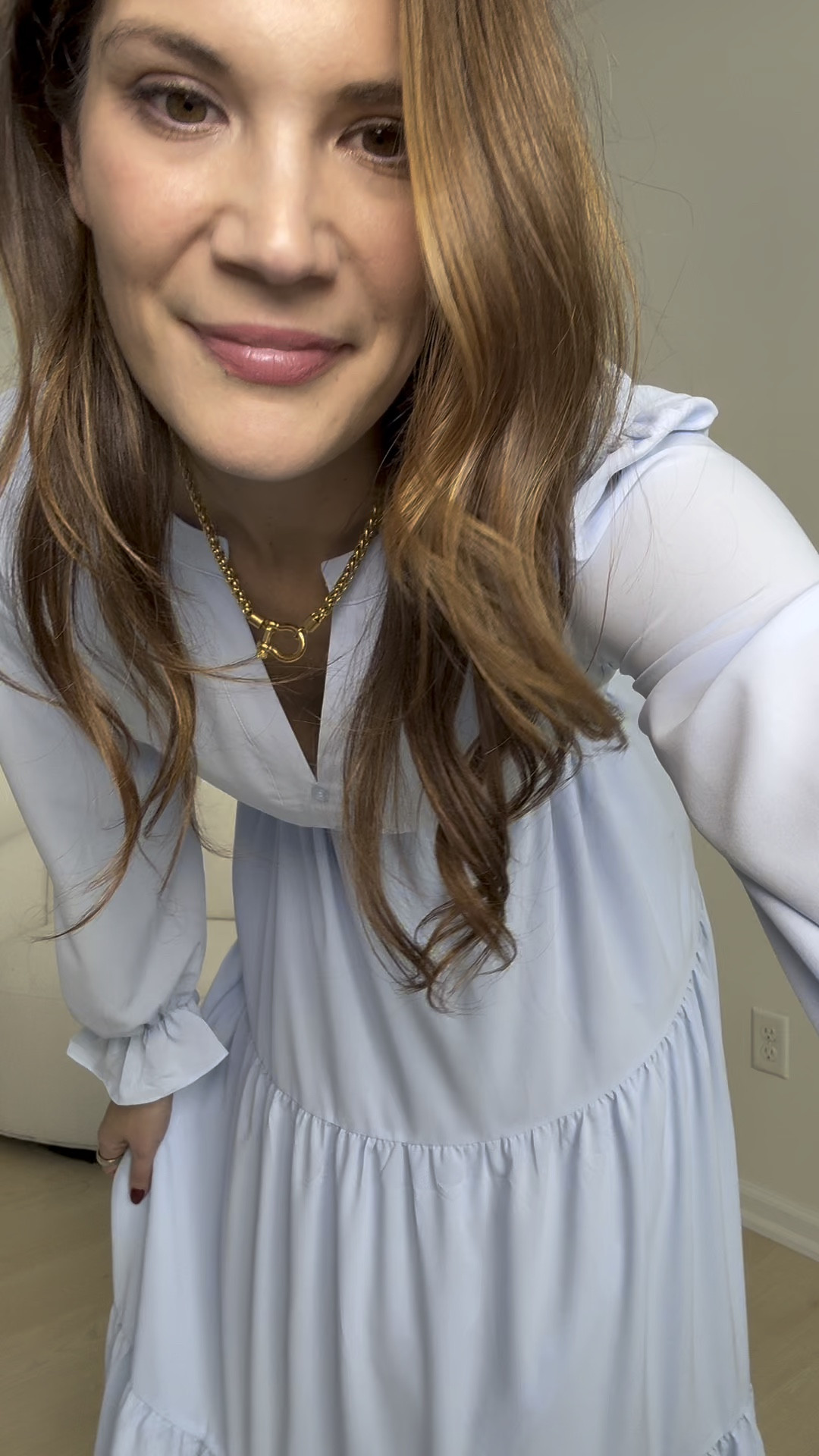 This dress is just too good! The length is amazing, it’s available in a few colors, and it’s perfect for the office. You could also throw on some tights underneath if it’s too cold! 

Maxi dress, long length dress, gold jewelry, Amazon finds, tall girl approved, long sleeve dress, booties, Amazon outfits, Stang and Co

#LTKHoliday #LTKSeasonal #LTKWorkwear