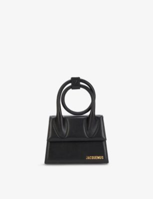 Le Chiquito Noeud medium leather top handle bag | Selfridges