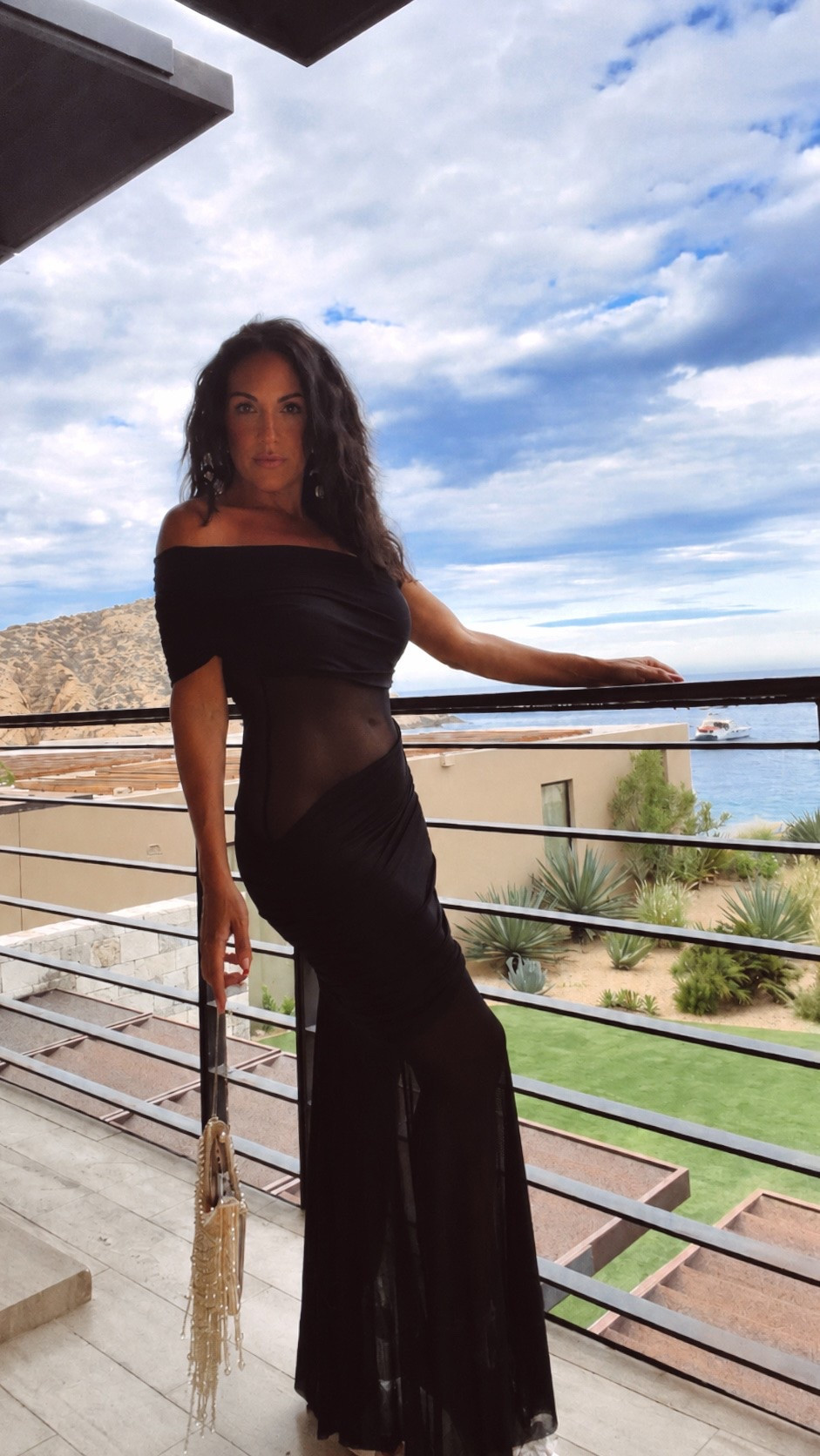 Babes… 18 years in and somehow he still looks at me like I’m the prettiest girl in the room 🤍🌊

Anniversary dinners just hit different when you’re in Cabo, the ocean breeze is doing its thing, and you’re sitting across from the person you’ve done life with for almost two decades ✨

This dress felt so effortless and romantic for the night. The kind of outfit that makes you feel pretty the second you put it on and somehow even prettier when your husband won’t stop staring at you 🖤

Wearing a size small

5’2” • 130 lbs • 25” waist • 34DD

#PetiteFashion #Over40Style #DateNightStyle #AmazonFashion #VacationStyle