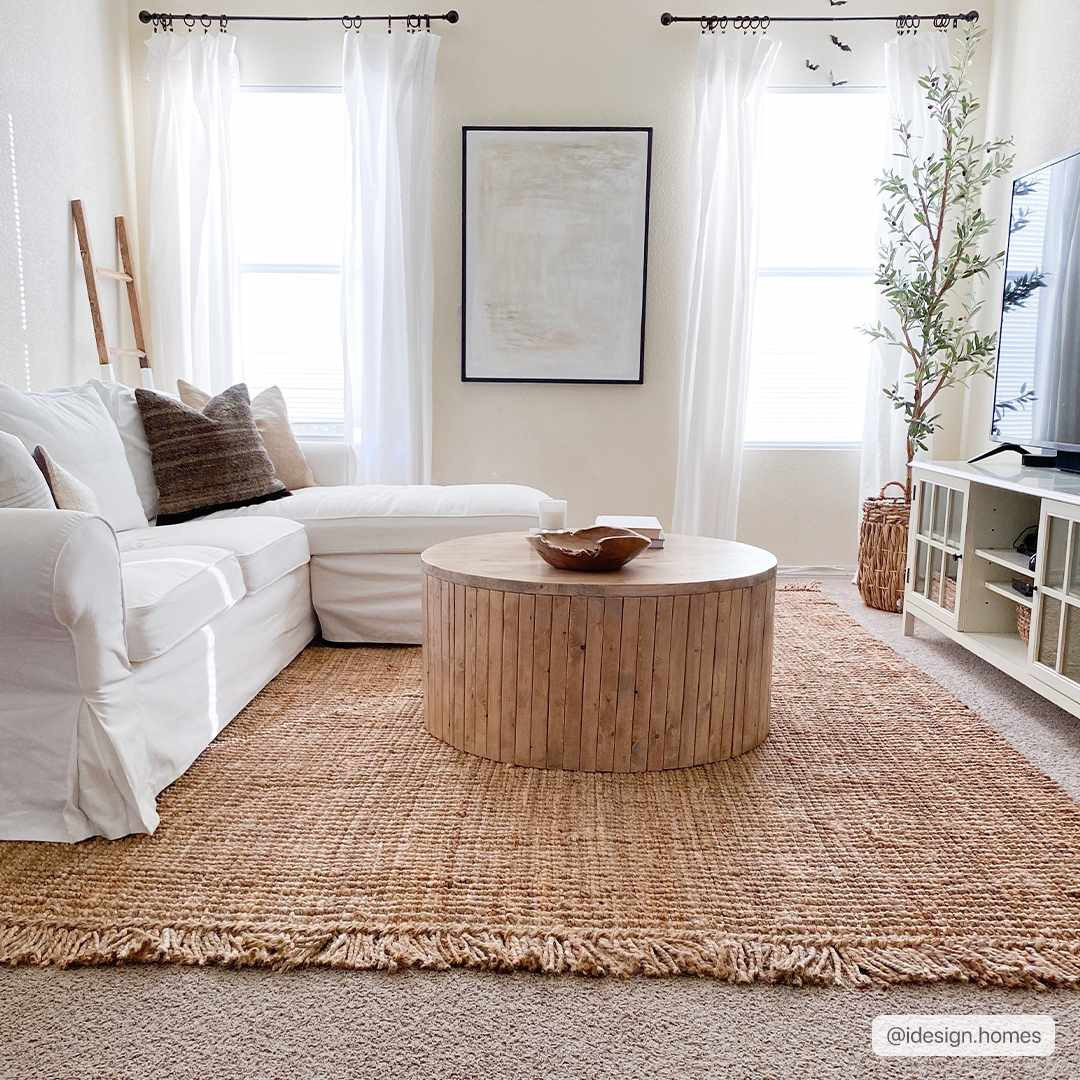 Senneterre Natural Jute Rug | Boutique Rugs