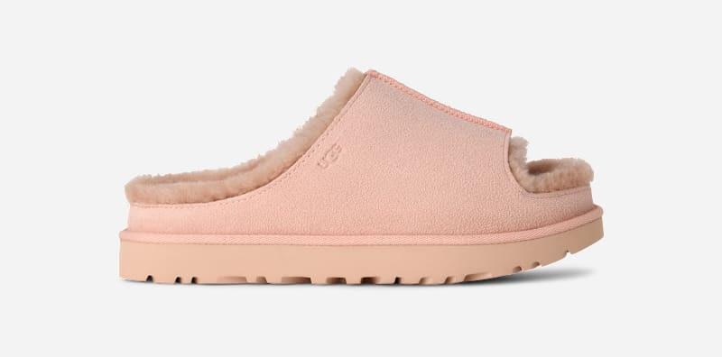 UGG® Women's Greenport Slide Sheepskin Slippers in Beige Blush, Size 12 | UGG (US)