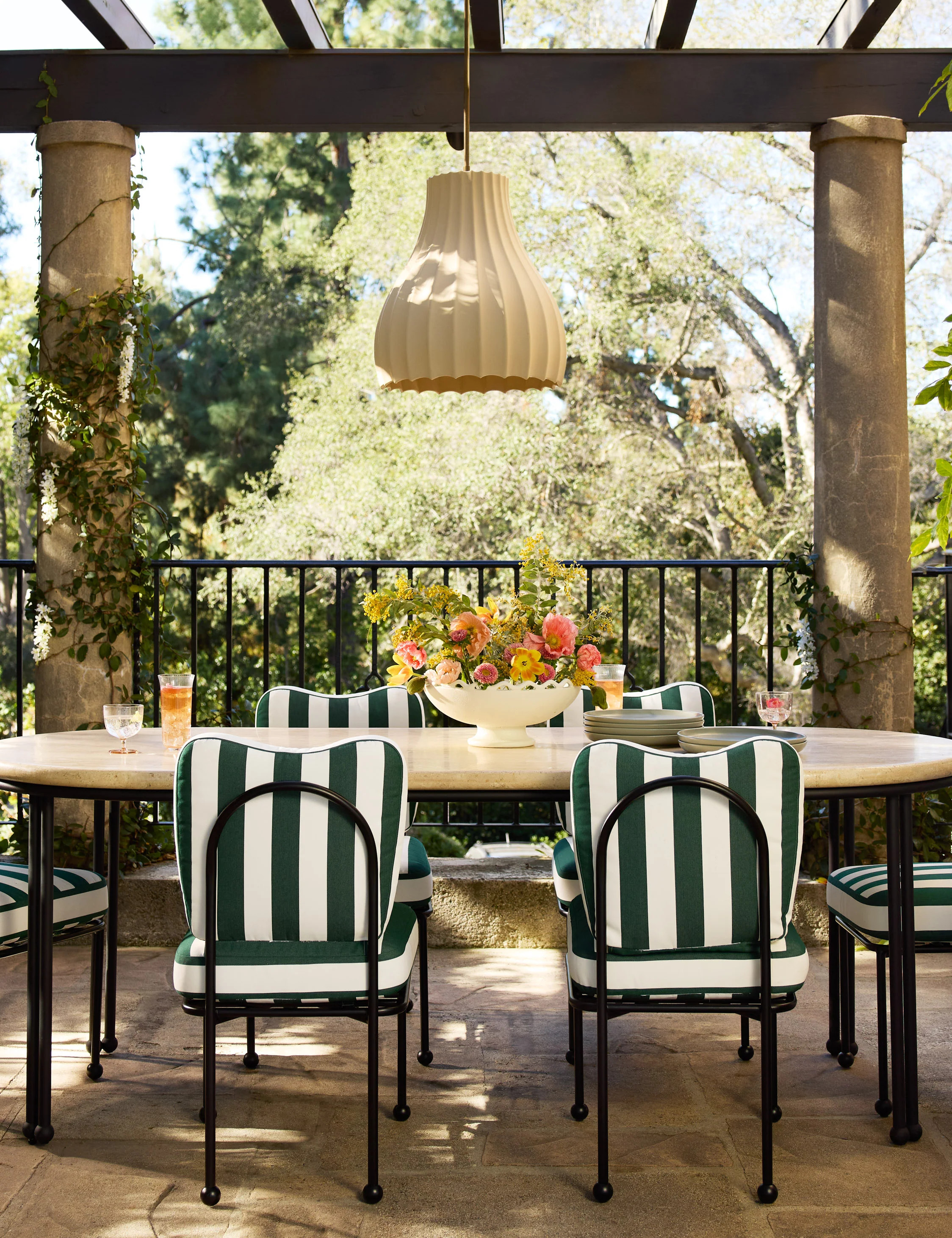 Pedrosa Indoor / Outdoor Centerpiece Bowl | Lulu and Georgia 