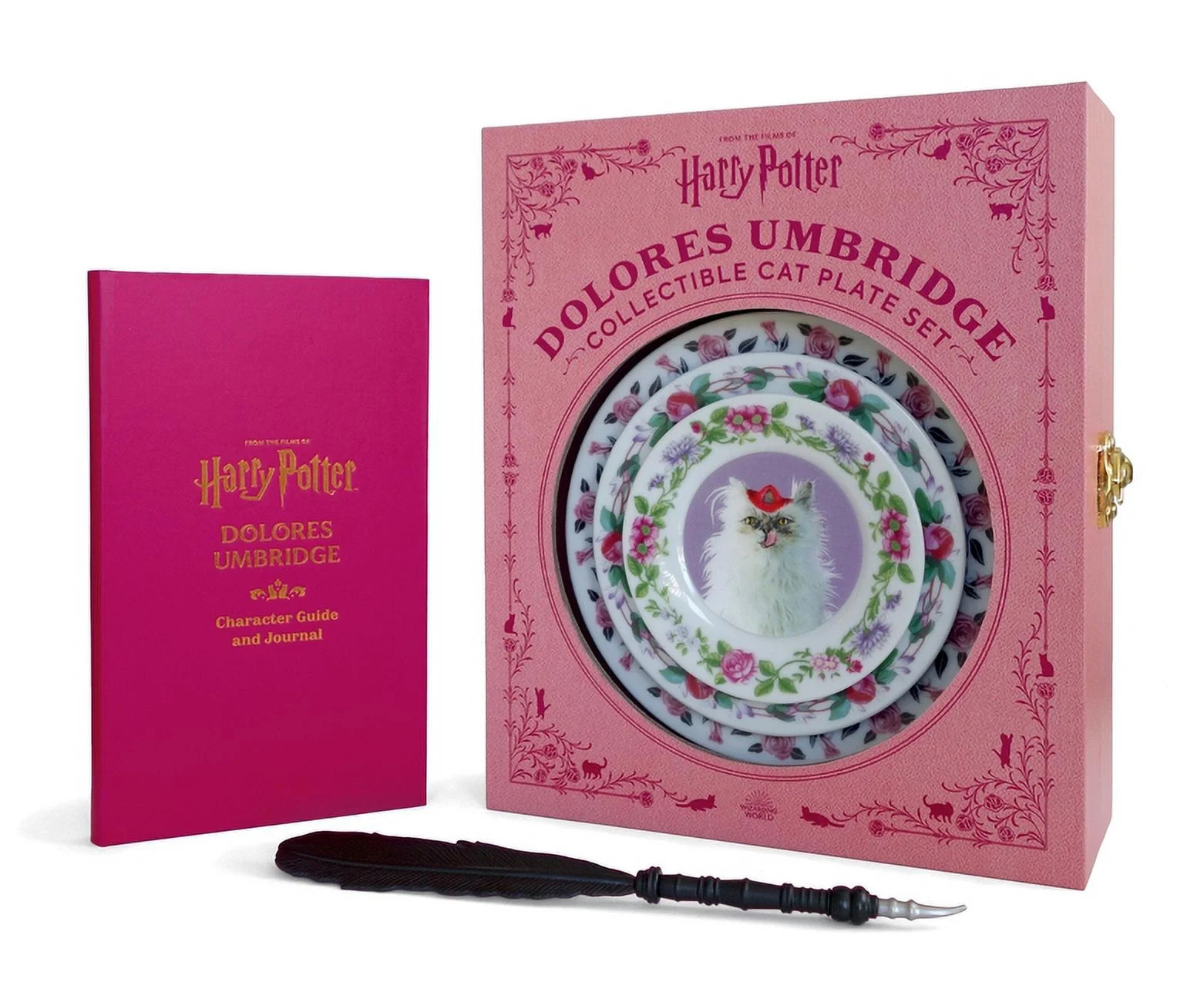 Harry Potter: Dolores Umbridge Collectible Cat Plate Set (Other) - Walmart.com | Walmart (US)