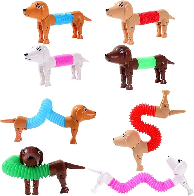 Dog pop Tubes,Stocking Stuffers for Kids, Dog fidgets, Fidget Toys for Kids,Sensory Toys for Kids... | Amazon (US)