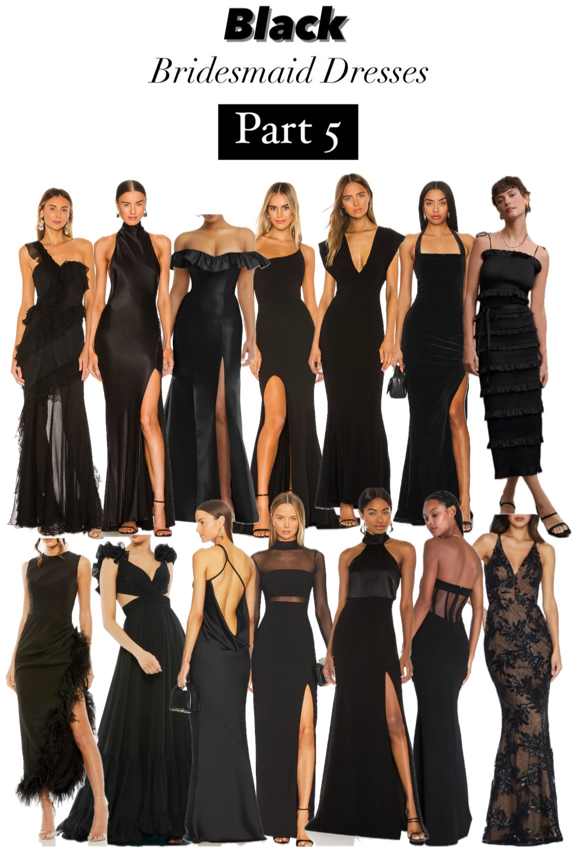 Black Mismatch Bridesmaid Dress Inspiration Part 5

Black, till death do us part , luxury, mismatch bridesmaid, elegant, spring wedding, fall wedding, winter wedding, wedding guest

#LTKWedding #LTKParties #LTKxNSale