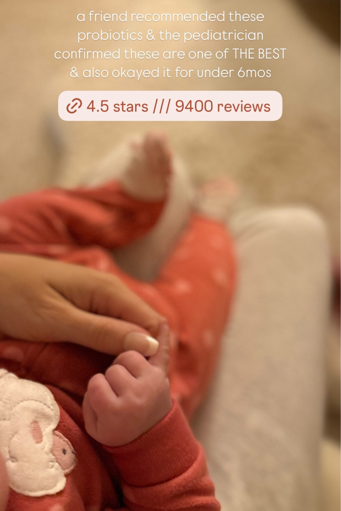 a friend recommended these probiotics & the pediatrician confirmed these are one of THE BEST & also okayed it for under 6mos @biogaiausa