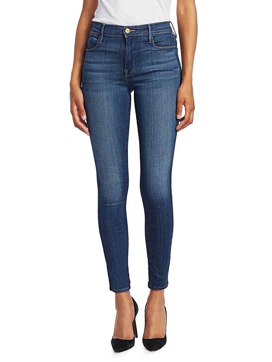 Frame Women's Le High Skinny Jeans - Cobain - Size 24 (0) | Saks Fifth Avenue OFF 5TH