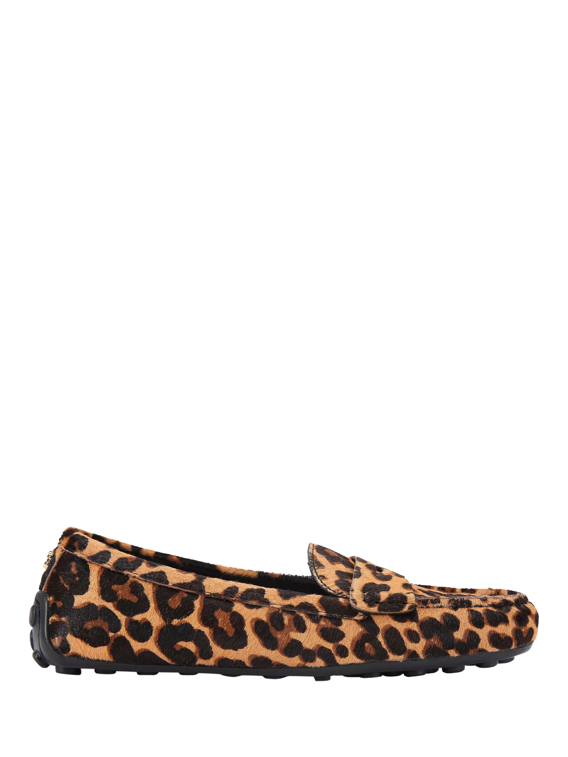 Carvela Avola Leopard Loafers, Brown Dark | John Lewis (UK)