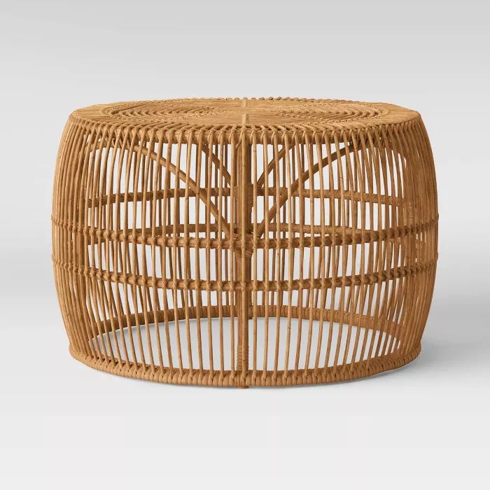 Pyronia Rattan Cage Coffee Table Natural - Opalhouse&#8482; | Target