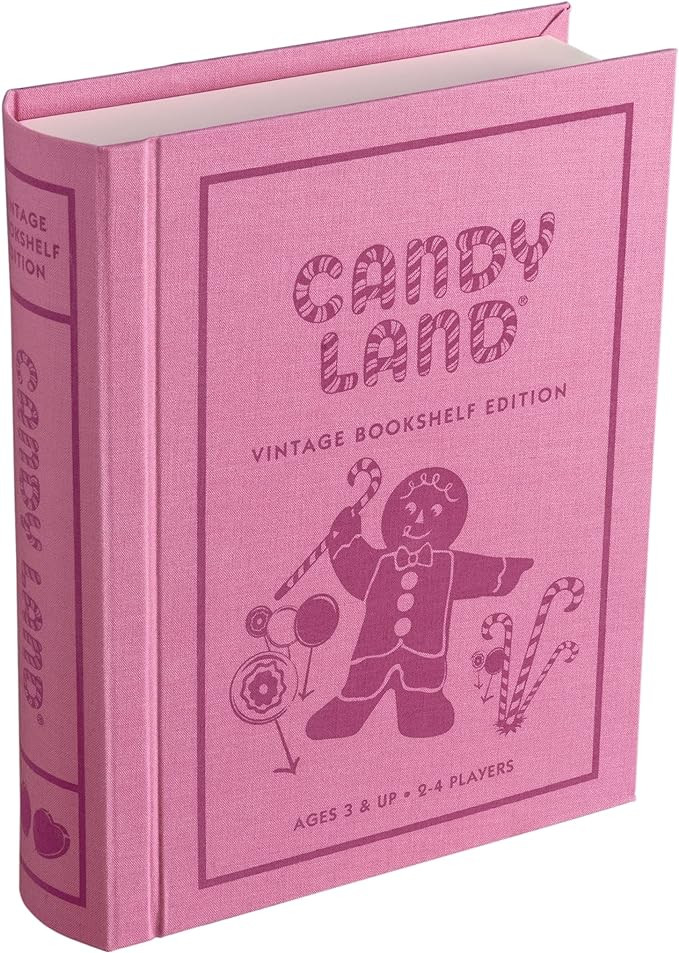 WS Game Company Candy Land Vintage Bookshelf Edition, Multi, For 2 to 4 | Amazon (US)