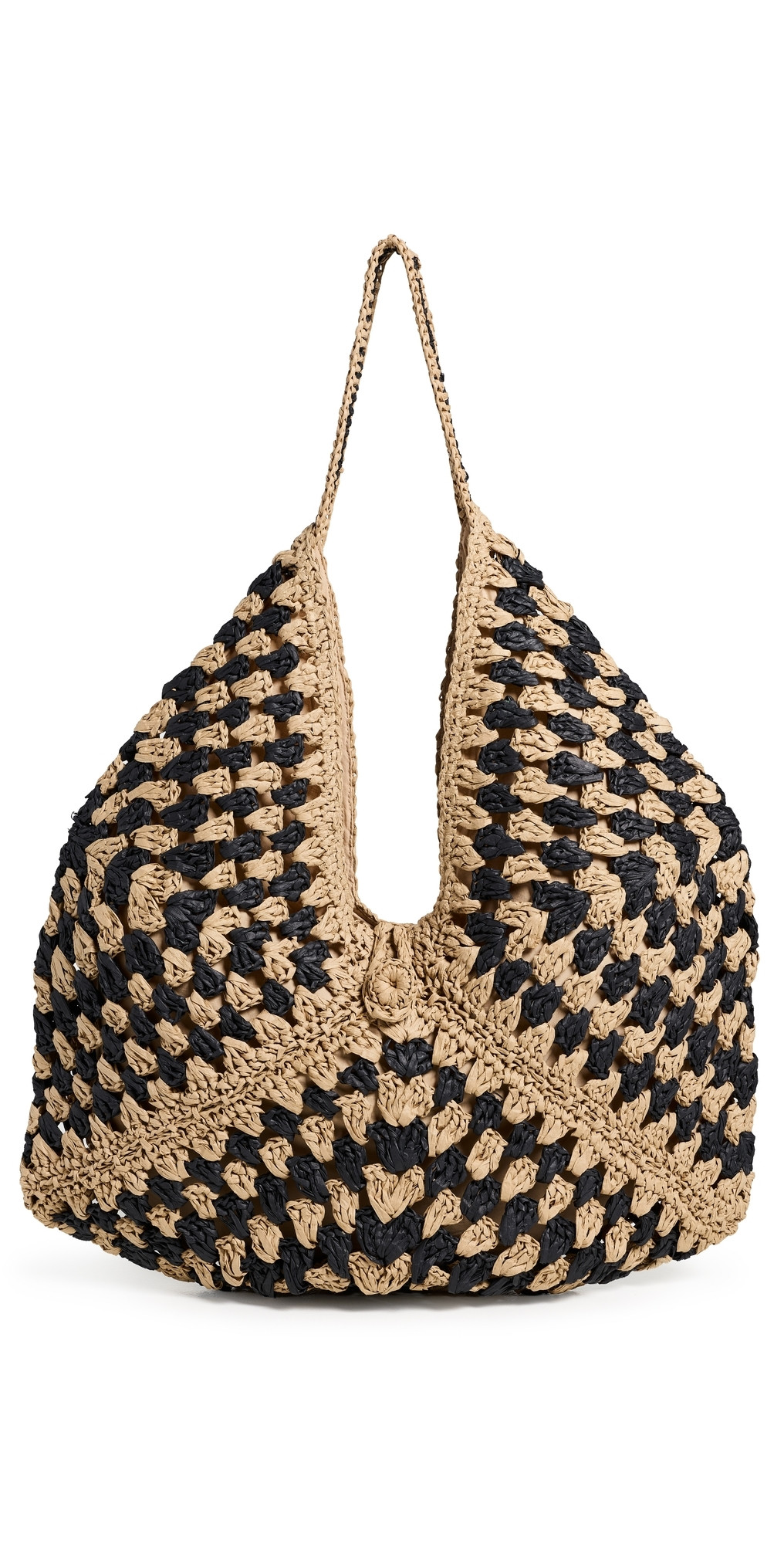 LSPACE Coastline Beach Bag Natural/Black One Size | Shopbop