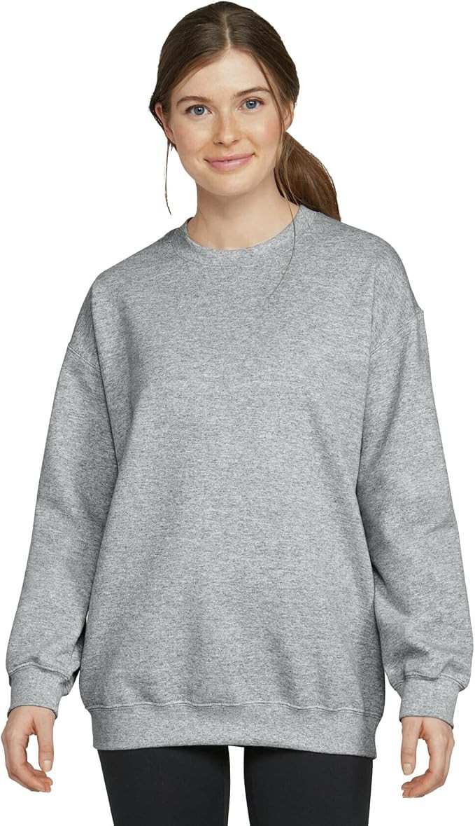 Gildan Adult Softstyle Crewneck Sweatshirt, Style GSF000 | Amazon (US)
