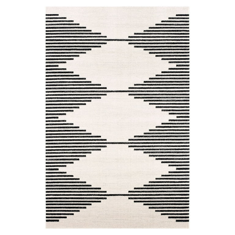 Poly & Bark Mekko 6'x9' Area Rug in Mist White - Walmart.com | Walmart (US)