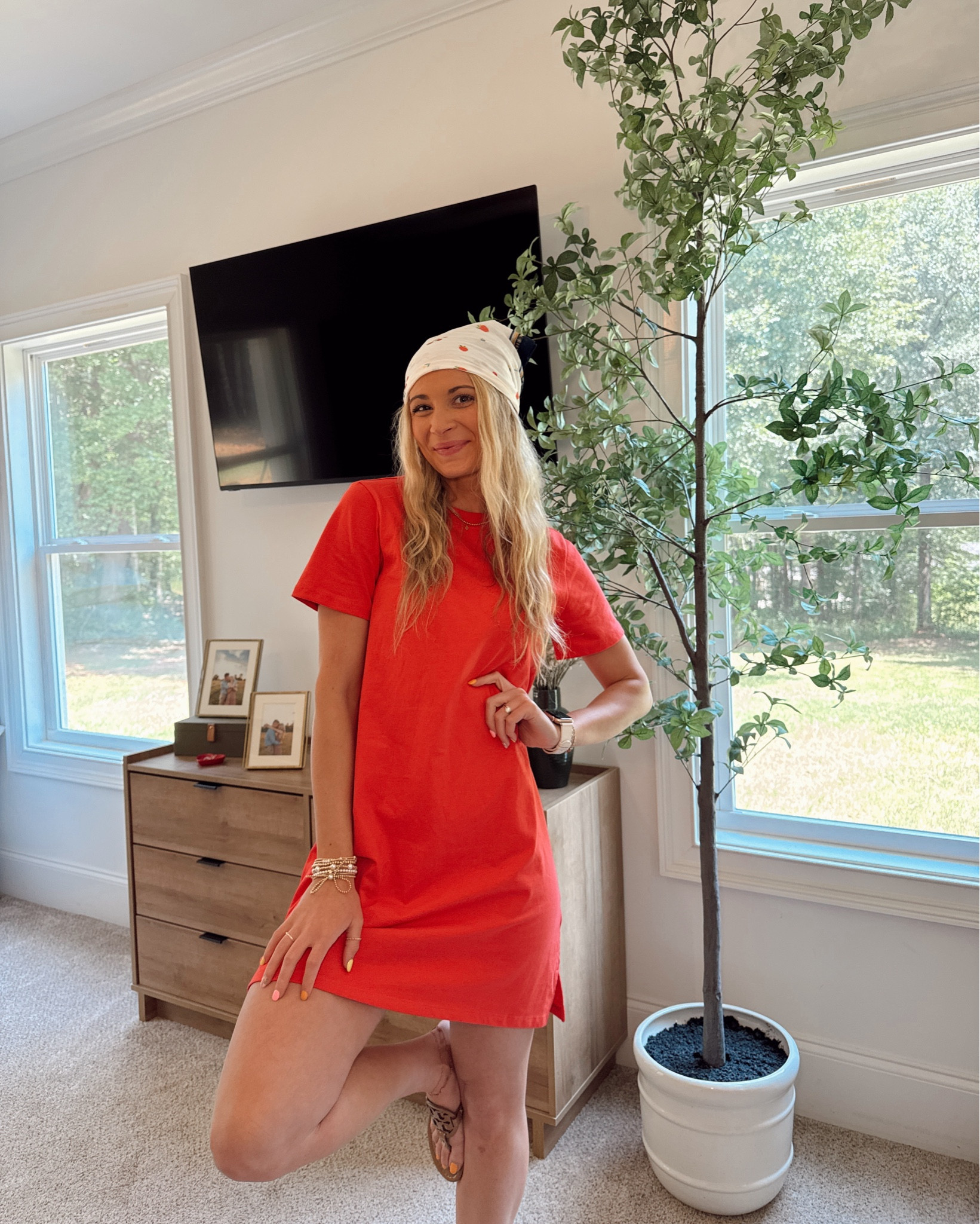 This $12 dress + $9 bandana from Old Navy is the perfect combo + so cute!!! 

#LTKStyleTip #LTKU #LTKSeasonal