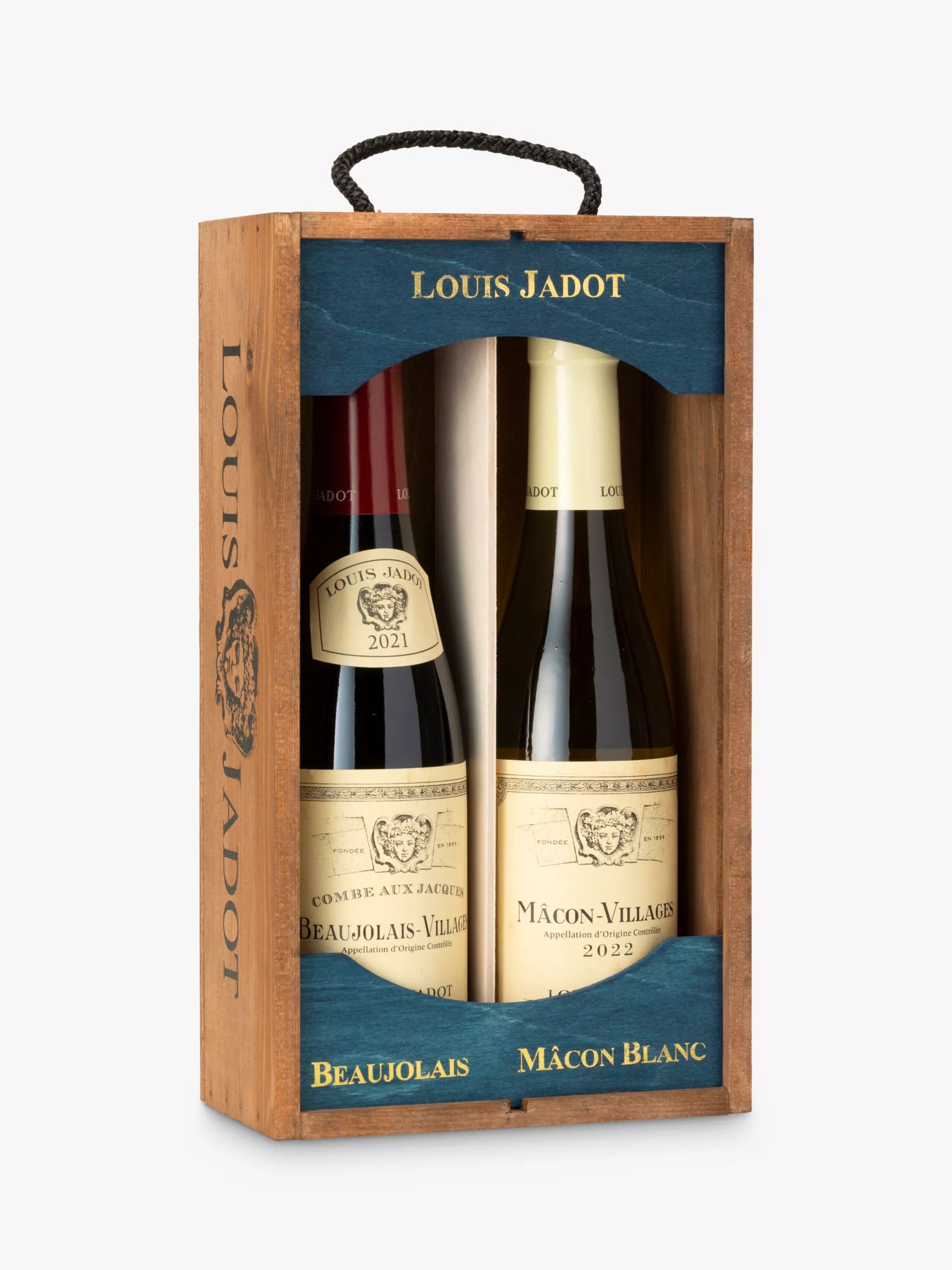 Maison Louis Jadot Mâcon Blanc and Beaujolais Duo Wine Set, 2 x 37.5cl | John Lewis (UK)