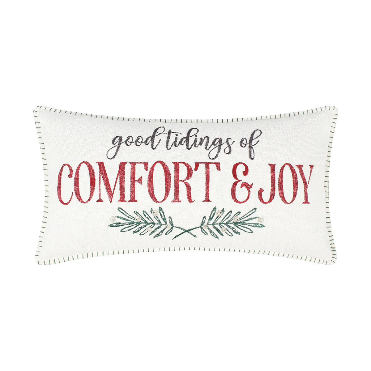 Spencer Plaid Comfort & Joy Pillow | Levtex Home