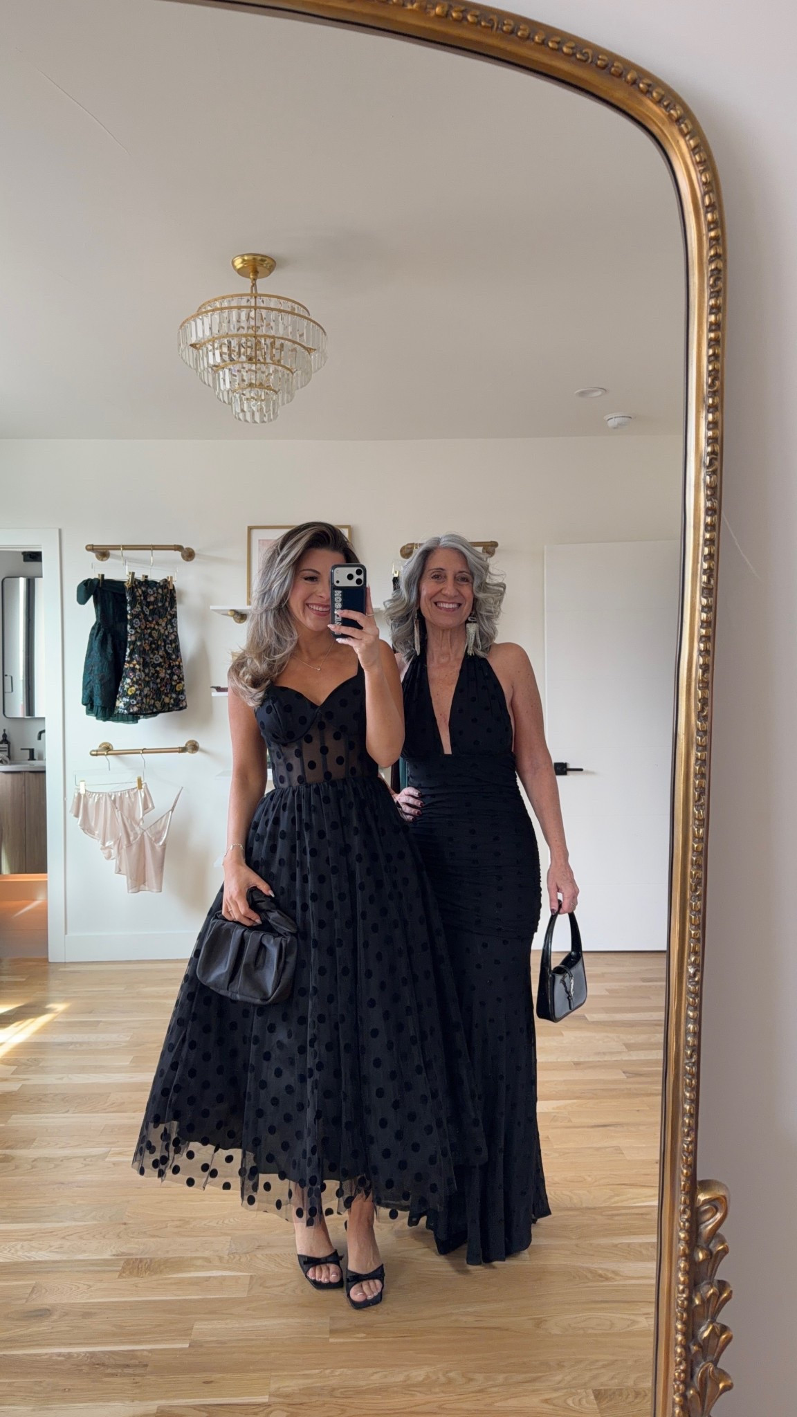 Mom and me wedding guest and formal event dresses black polka dot dresses  

Electric picks code: emerson20
Vivrelle code: emersonhannon

Wearing my usual small/2
Mom wears a medium/6

Wedding guest
Formal event
Black tie
Corset
Polka dot 
Tulle
Mother of the bride
Special occasion

#LTKWedding #LTKgrwm #LTKSeasonal