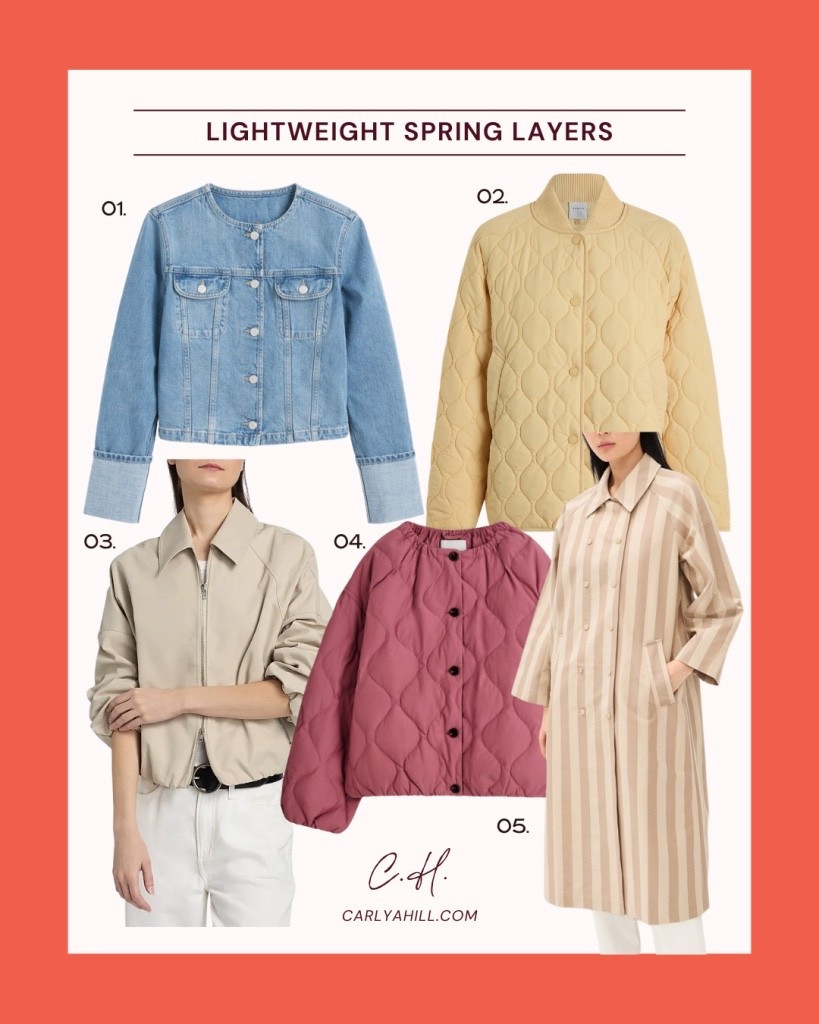 Spring jackets 