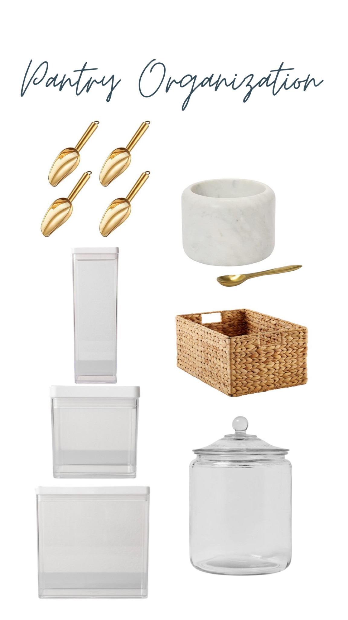 Pantry kitchen organization food storage 