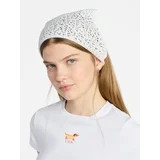 No Boundaries Women's Star Woven Triangle Headscarf, White, Youth Pattern | Walmart (US)