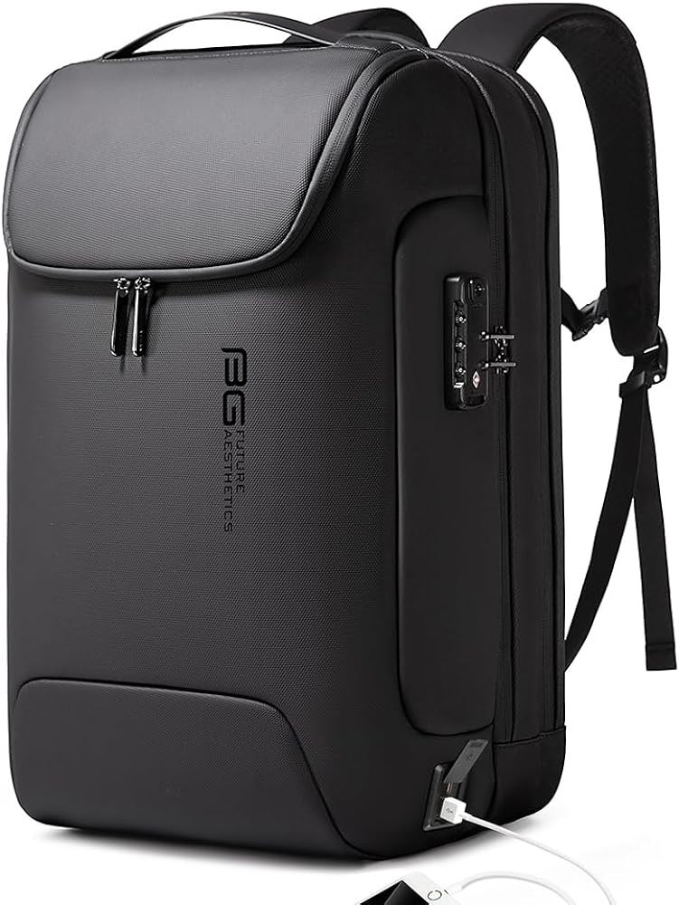 BANGE Men's Anti-Theft Backpack,Waterproof Fashion Travel Backpacks,High Tech Backpack with USB3.... | Amazon (US)