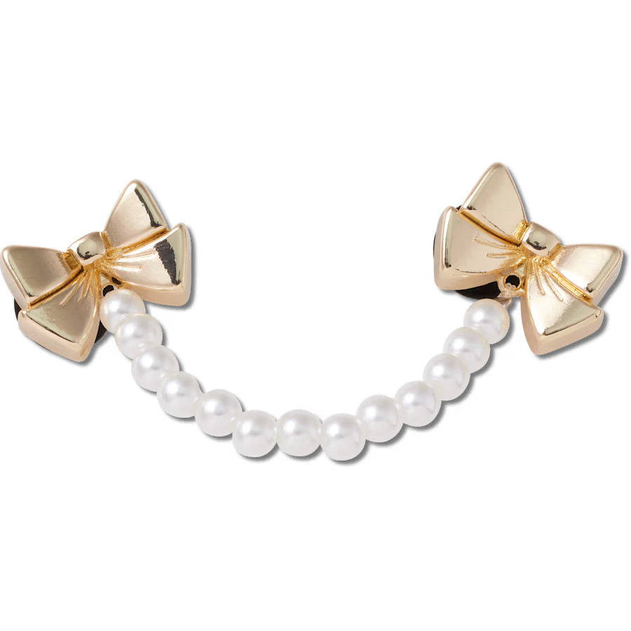 Pearl and Bow Chain | Crocs (US)