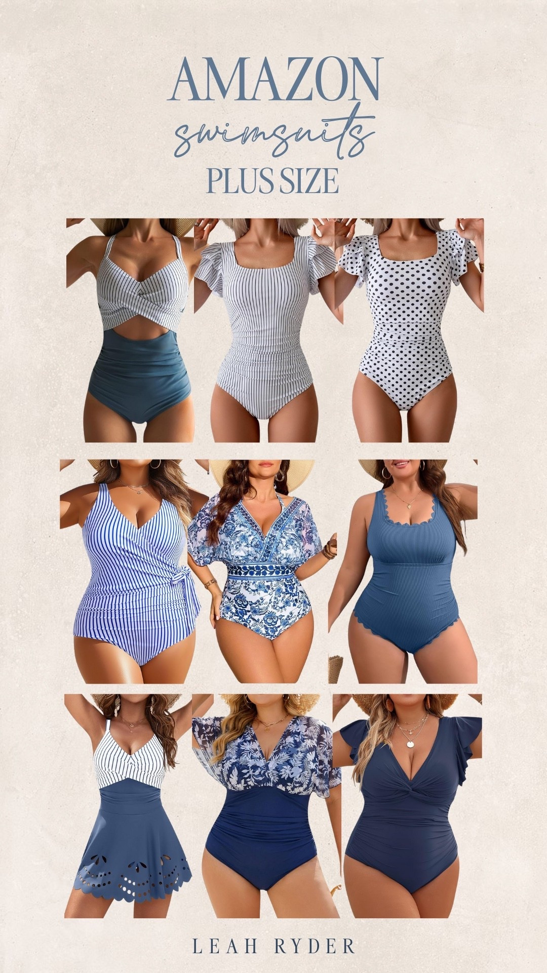 Amazon plus size swimsuits featuring flattering one-piece silhouettes with ruching, wrap fronts, and supportive bust designs. This Amazon swimwear edit highlights tummy control swimsuits, smoothing fabrics, and confidence-boosting fits. These plus size swimsuits from Amazon are ideal for beach vacations, pool days, and resort wear. Trend-forward Amazon swimsuits designed to offer comfort, coverage, and style in extended sizes.

#LTKPlusSize #LTKTravel