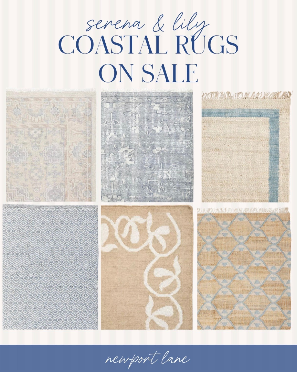 Make your home feel like a peaceful coastal escape with these Serena &amp; Lily rugs, now on sale!

coastal decor, on sale, home finds, home decor, home inspo, neutral home, coastal home

#LTKHome #LTKSeasonal #LTKFindsUnder50