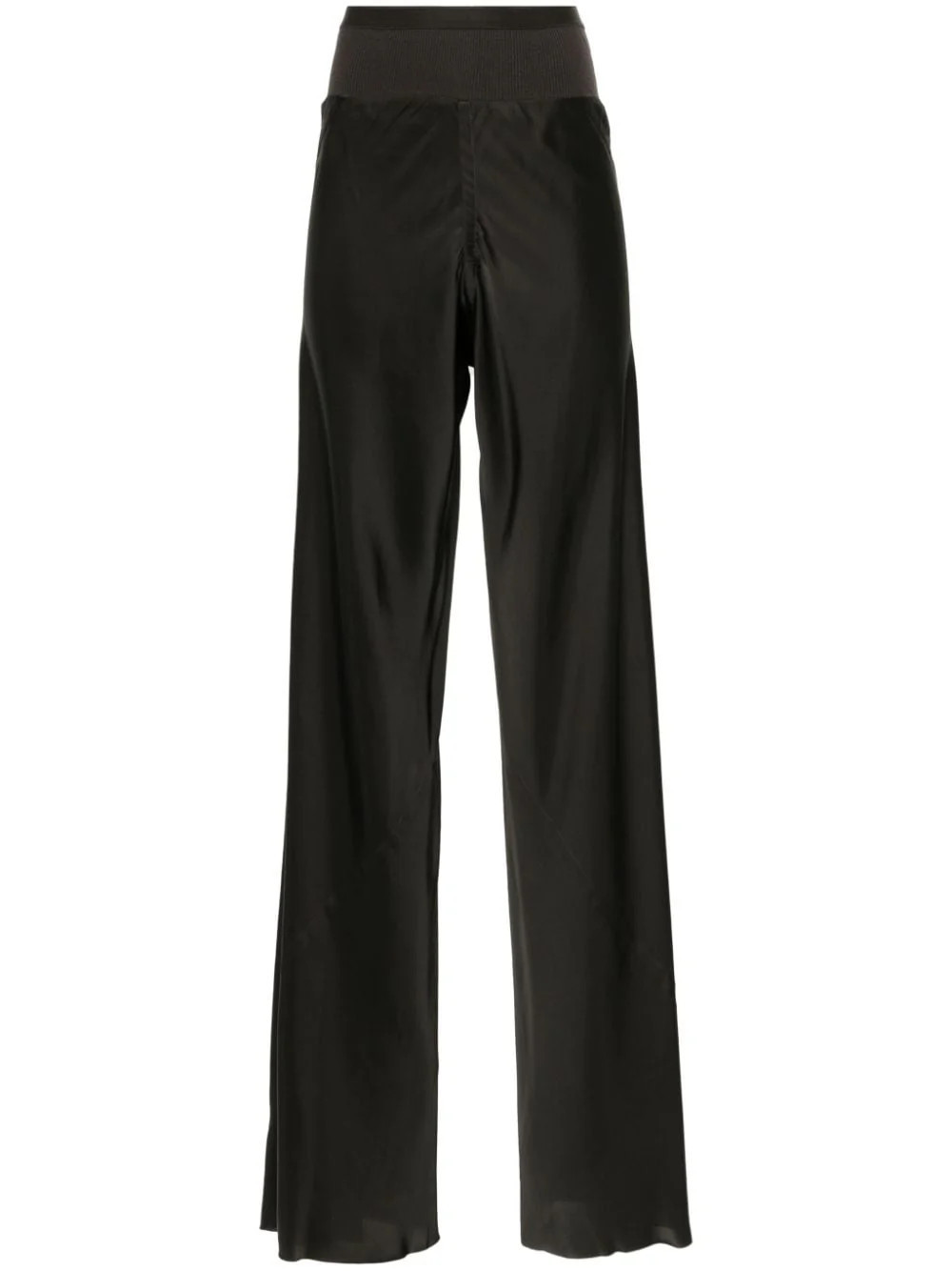 Rick Owens Women's Black Trousers in Grey | Size 40 | RP02D3300SCH78 | LOZURI