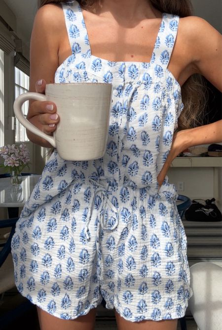 PJs for the 4th of July!

Pajamas, loungewear, coffee, blue and white print, shorts, tank top

#LTKSeasonal #LTKStyleTip #LTKHome