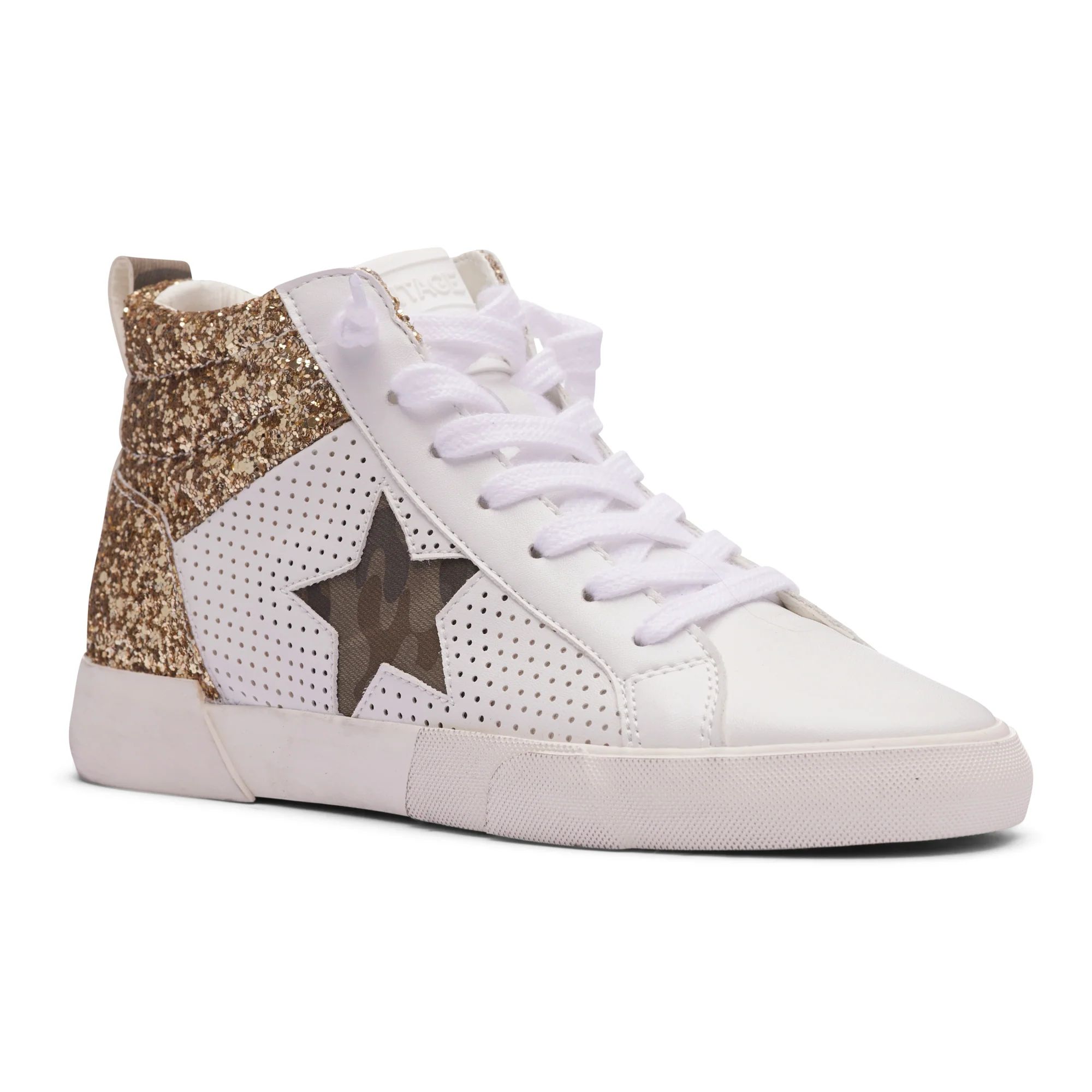 LESTER - WHITE GLITTER MULTI | Vintage Havana