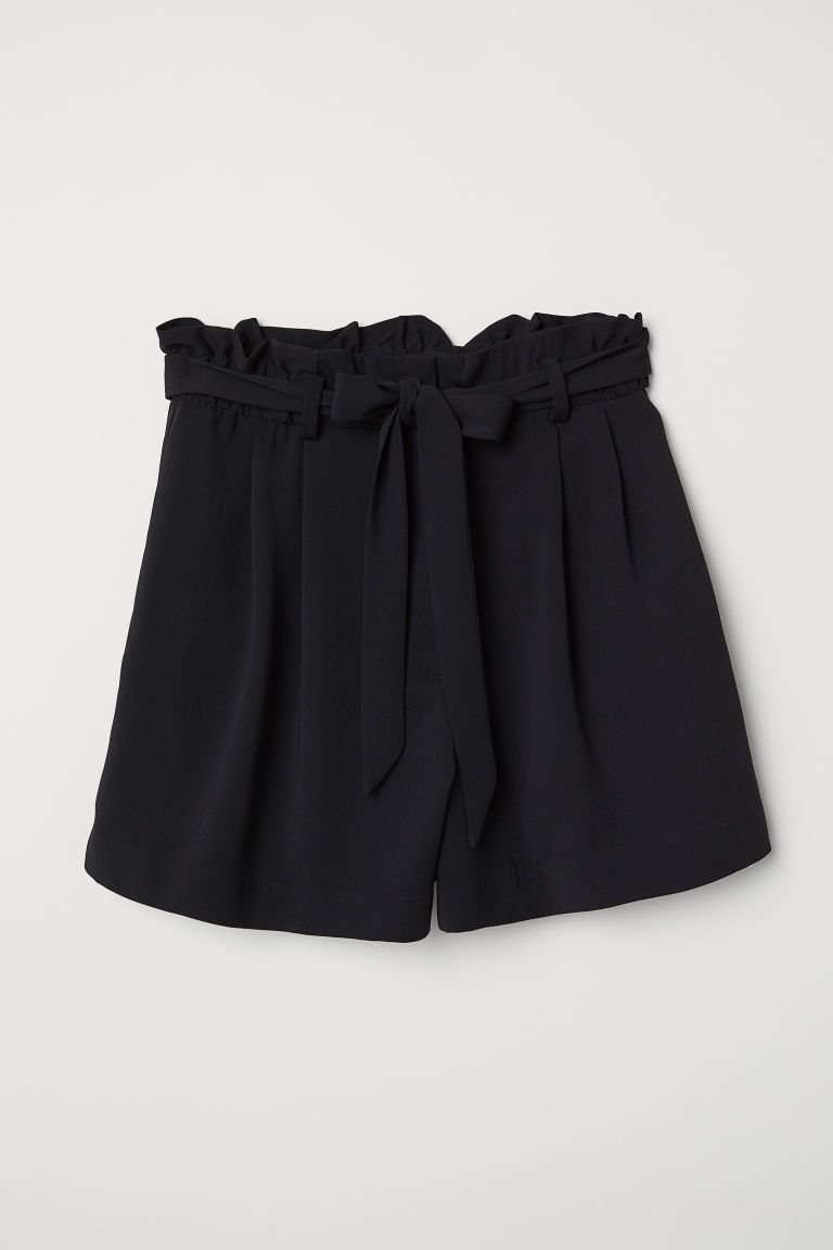 Shorts with Tie Belt | H&M (US + CA)