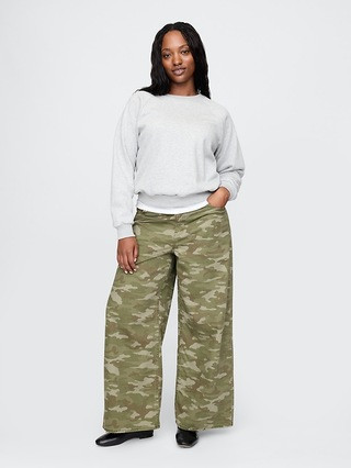 Mid Rise Camo Baggy Jeans | Gap (US)