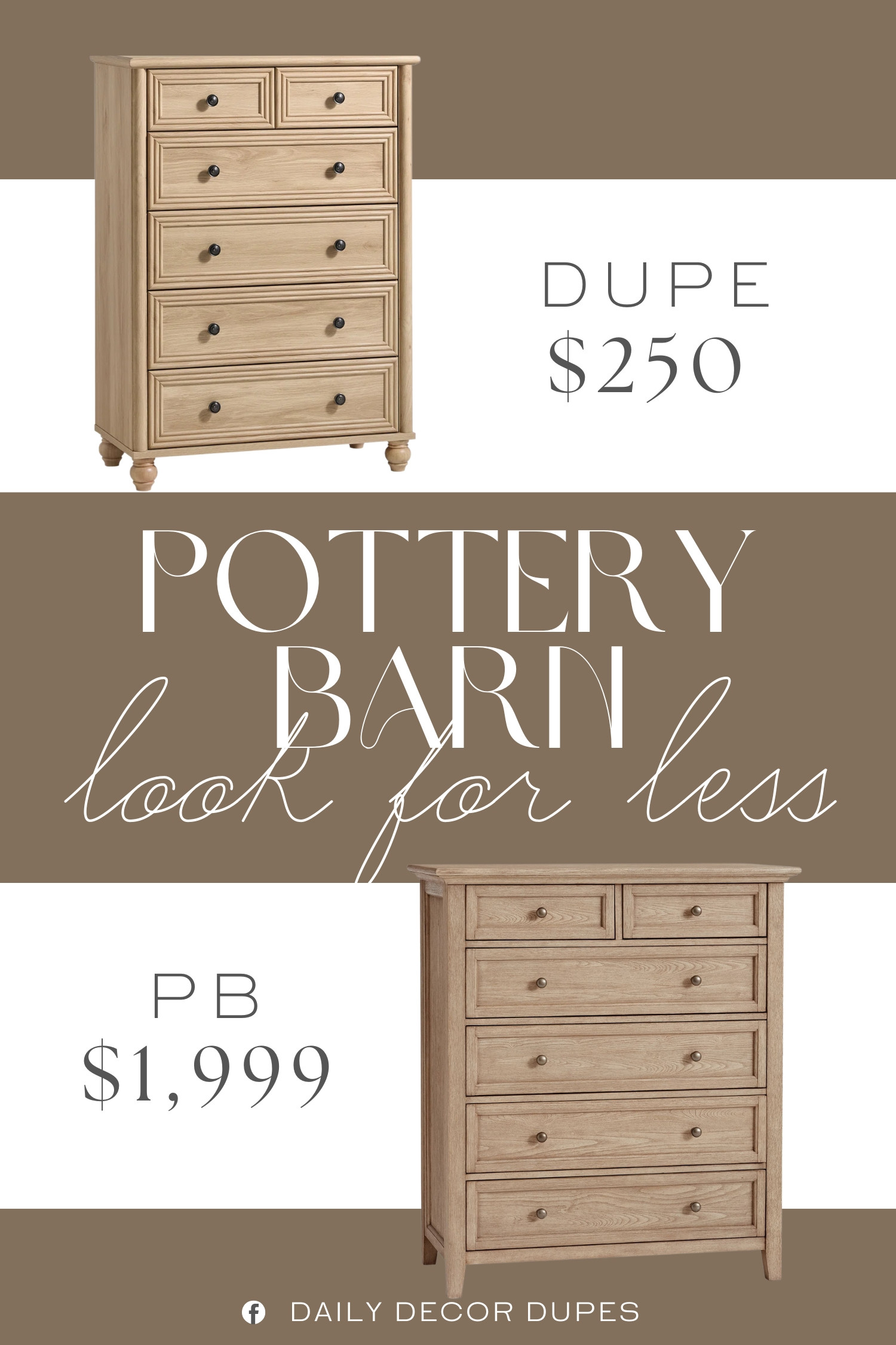 Inspired by Pottery Barn 6-Drawer Tall Dresser. Solid Wood 6-Drawer Dresser. Tall Wood Dresser. Rustic Chest of Drawer. Reclaimed Wood Dresser. Natural Wood Dresser. Bedroom Storage Cabinet. Transitional Wood Dresser. Wood Bedroom Dresser. 

Home more affordable option find copy cat similar look for less budget friendly affordable cheap cheaper beautiful pretty. Clearance sale coupon code discount code promo code luxury lookalike look a like Inspo inspiration inspired by idea ideas Love like these? I share multiple every day in my FB group.
#potterybarninspired #wooddresser #talldresser #bedroomstorage #chestofdrawers #storagesolution #furniturefinds #reclaimedwood 
 

 #LTKHome