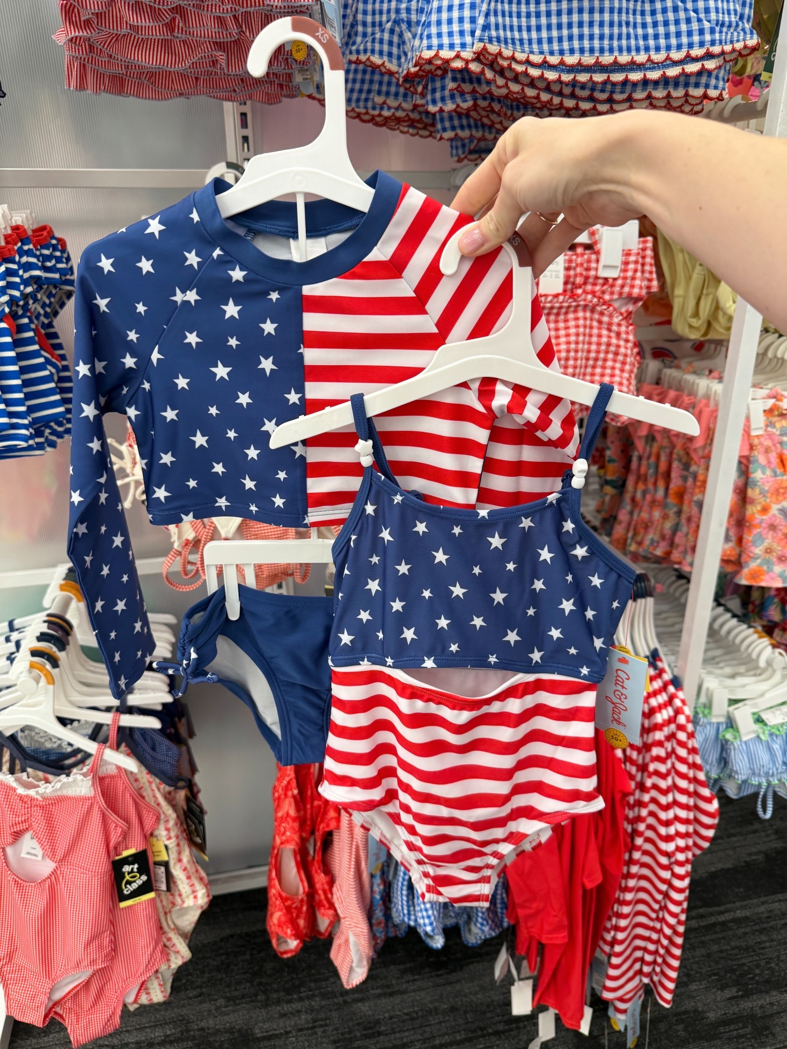 Americana swim 

#LTKKids #LTKSeasonal