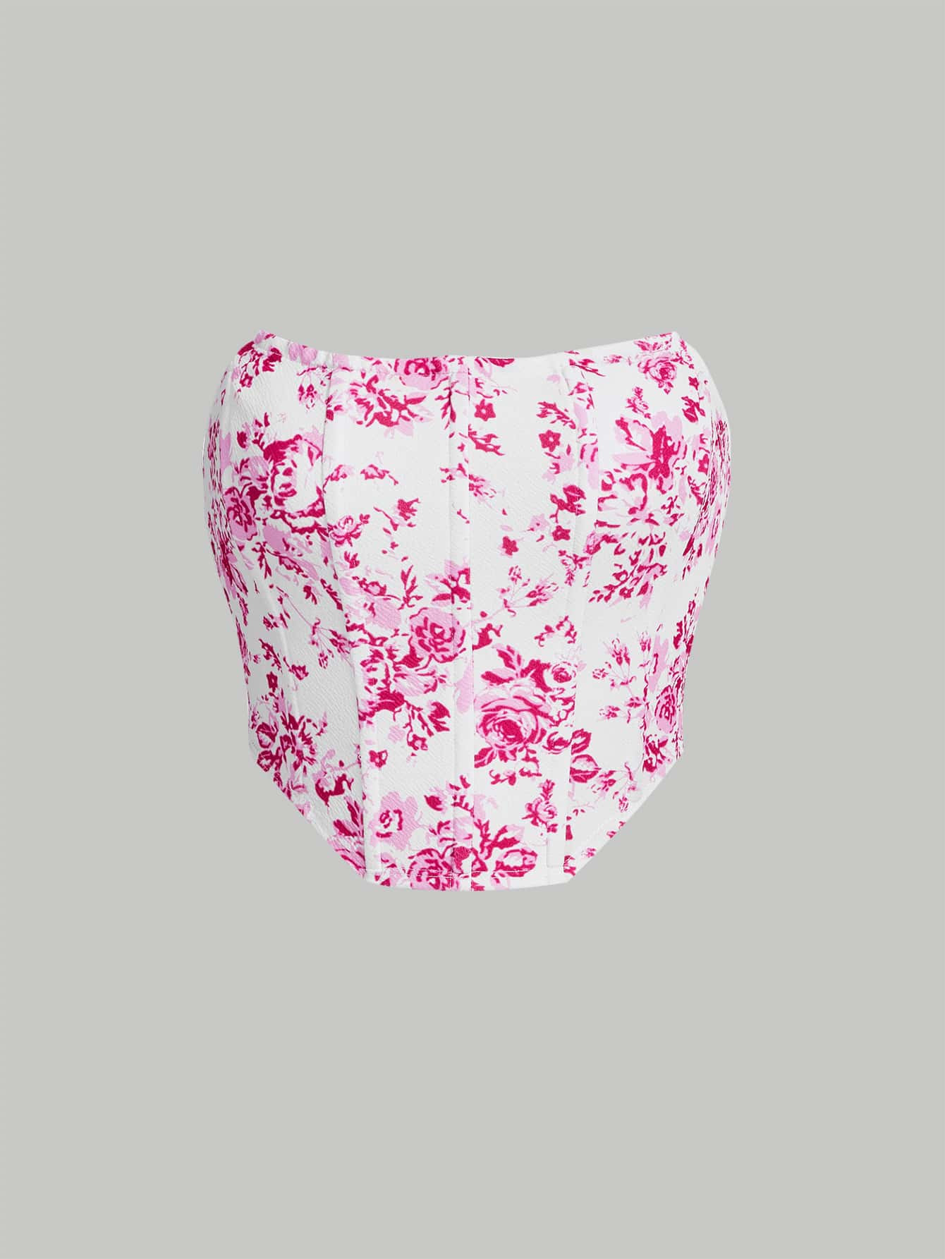 SHEIN MOD Ditsy Floral Print Tube Top | SHEIN