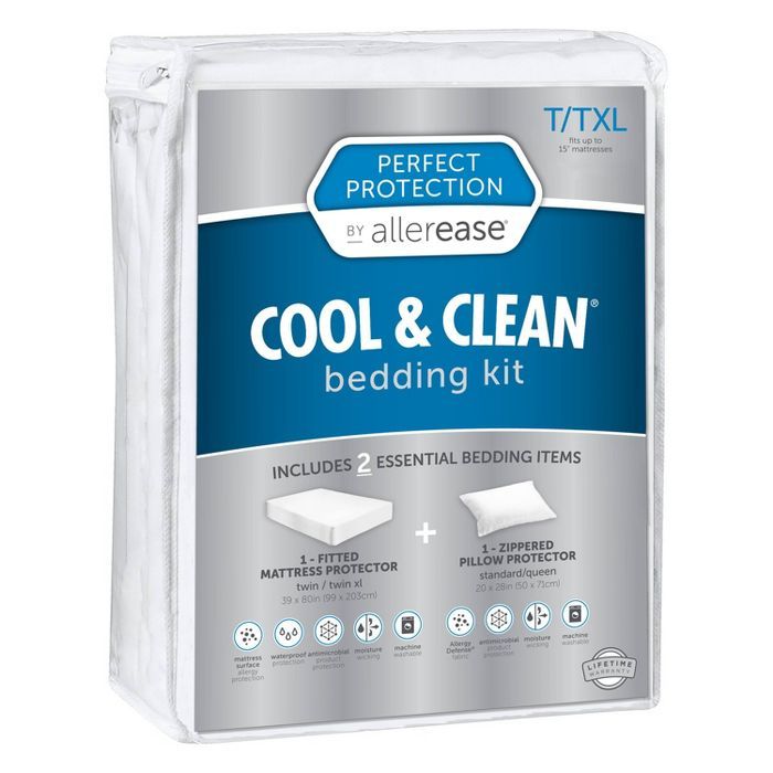 Perfect Protection Cool & Clean Bedding Kit - Allerease | Target