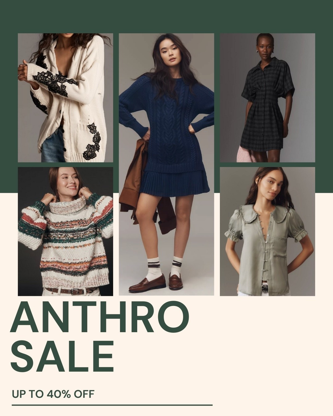 Early Black Friday at Anthropologie
Get early access to the Anthro sale by signing up for Anthro Perks, their free reward program  

#LTKSaleAlert #LTKCyberWeek