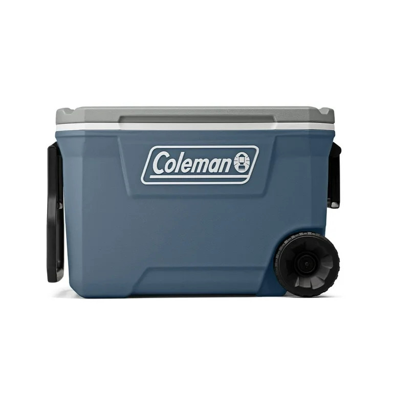 Coleman 316 Series 62QT Hard Chest Wheeled Cooler, Lakeside Blue | Walmart (US)