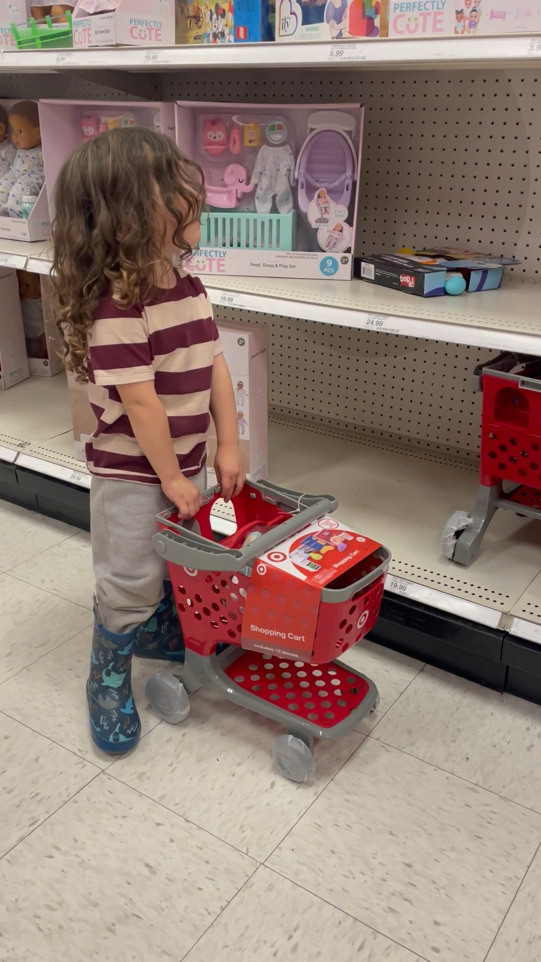 mini target cart back in stores! may show out of stock online but several of our local stores have them on the shelves! 🎯 🛒 

#LTKunder50 #LTKkids #LTKFind