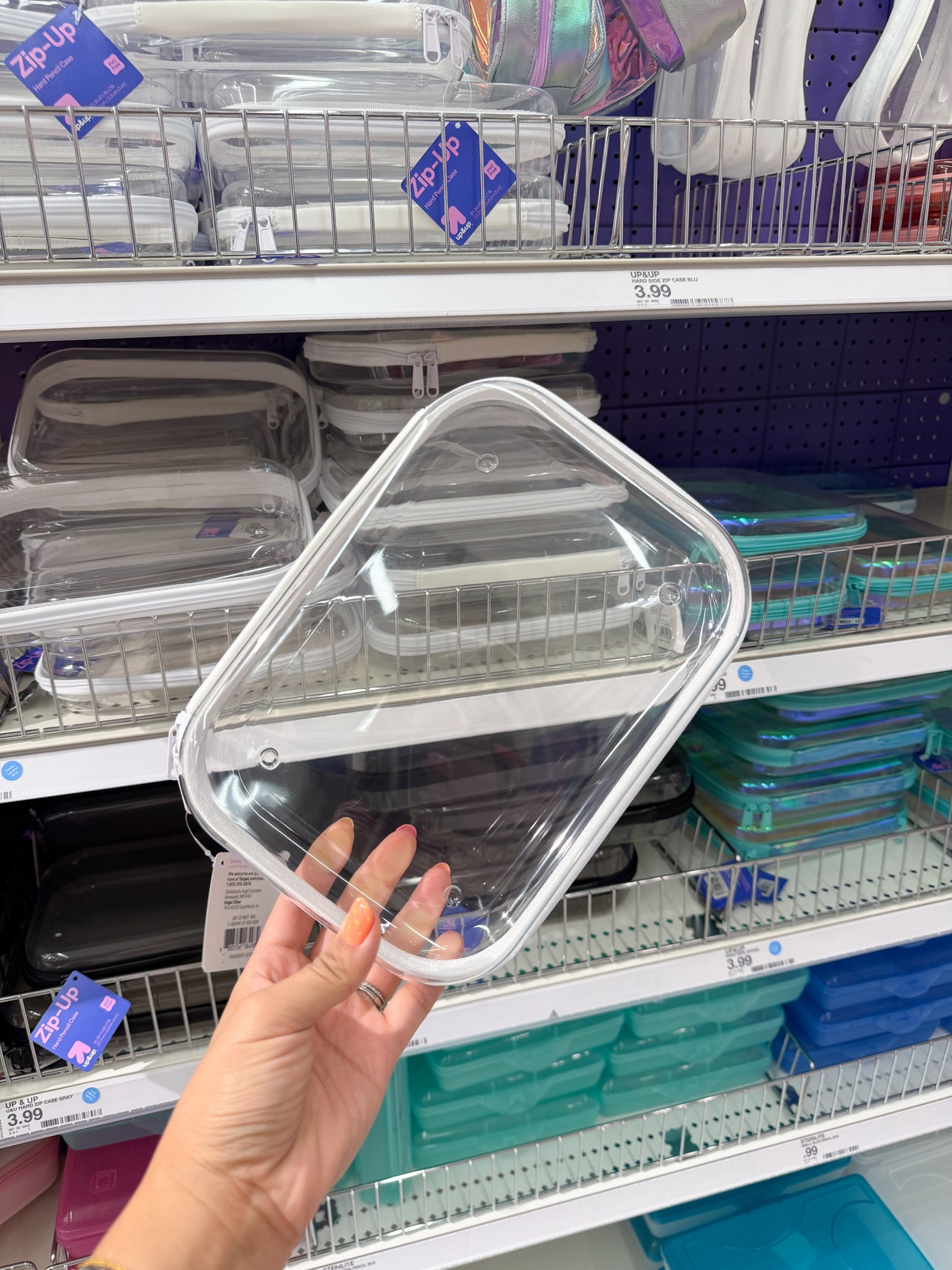 Target Viral clear cases are back! Perfect for back to school or other things too!