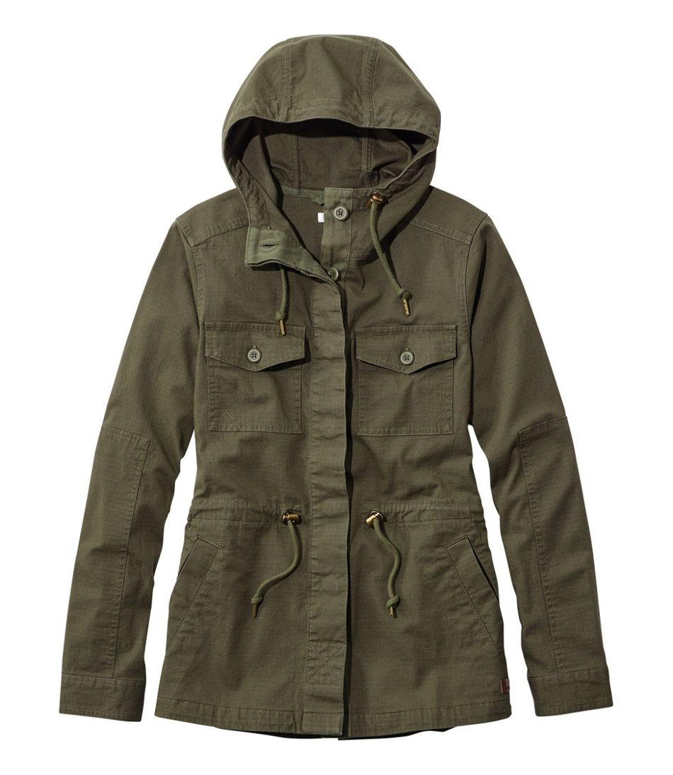 Women's Hooded Ripstop Jacket | Women's Casual Jackets at L.L.Bean | L.L. Bean