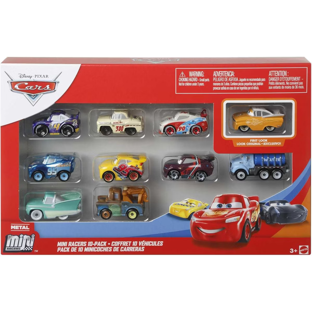Mattel Disney and Pixar Cars Die Cast Mini Racers 10 Pack, Styles May Vary | Target